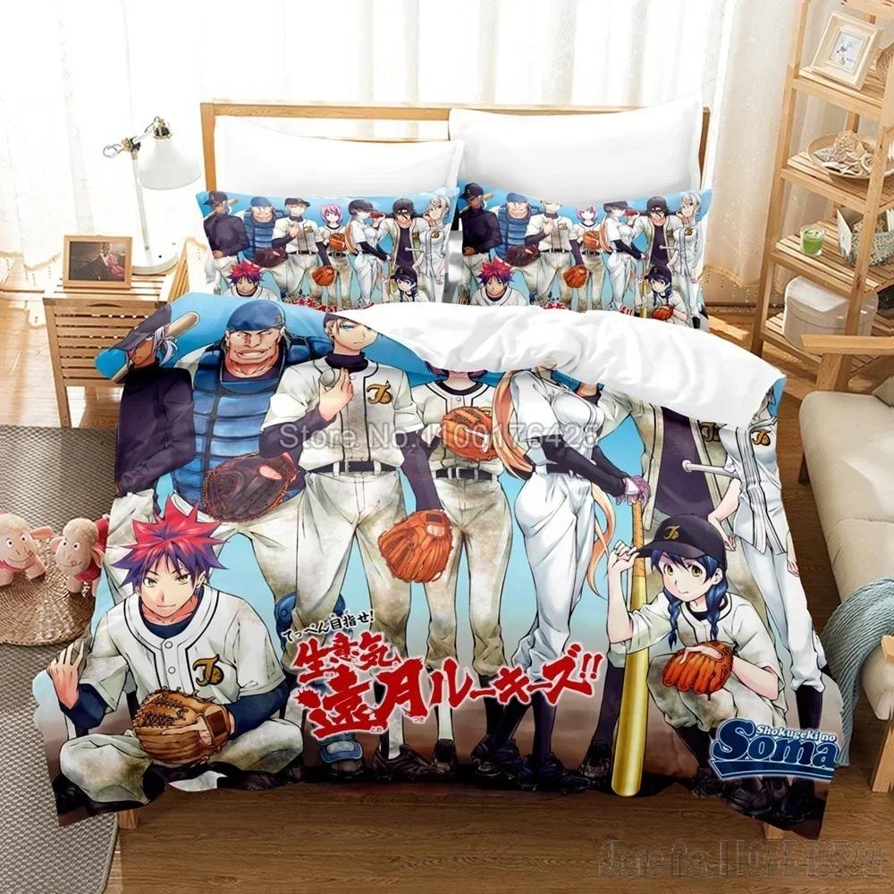 Comforter Food Wars Japanese Anime Hd Comforter For Kids Bedding Sets Bedclothes Bedroom Decor