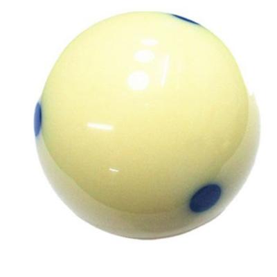 Cue Ball Resin Large Size Pool Training Cue Ball Replacement for Billiard Pool Table Accessories Blue Dot