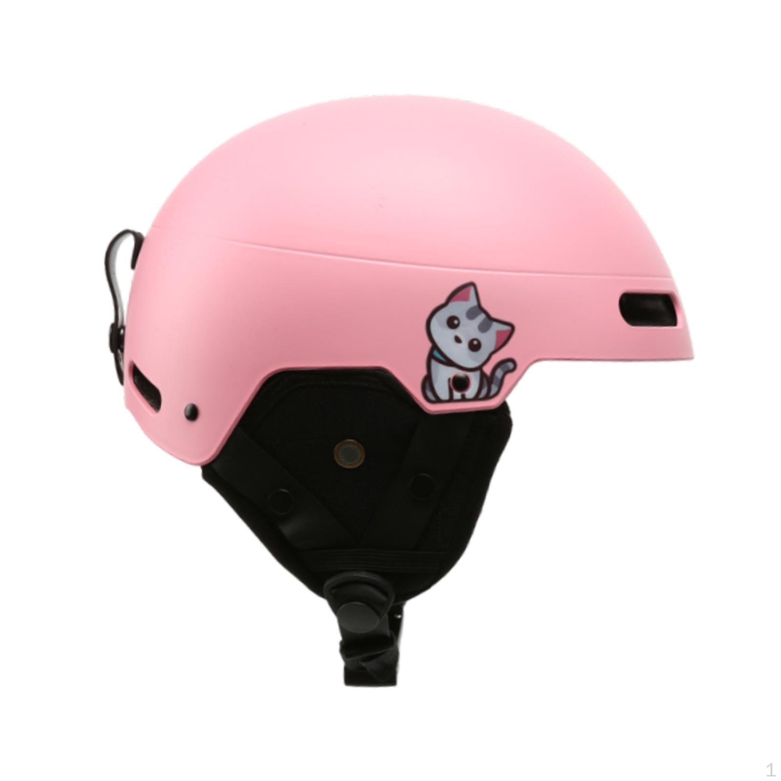 

Лижний шолом Головний убір Ударостійкість для чоловіків Жінки Сноуборд Скейтборд рожевий