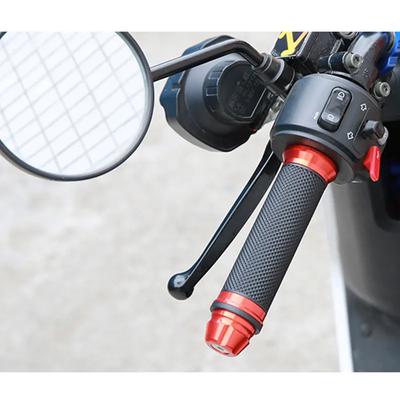 1Pairs Anti-Slip Motorcycle Grips Hand Handlebar Bar Grips Bicycle Rubber Mountain Cycle Handle Handlebar Bar Grips