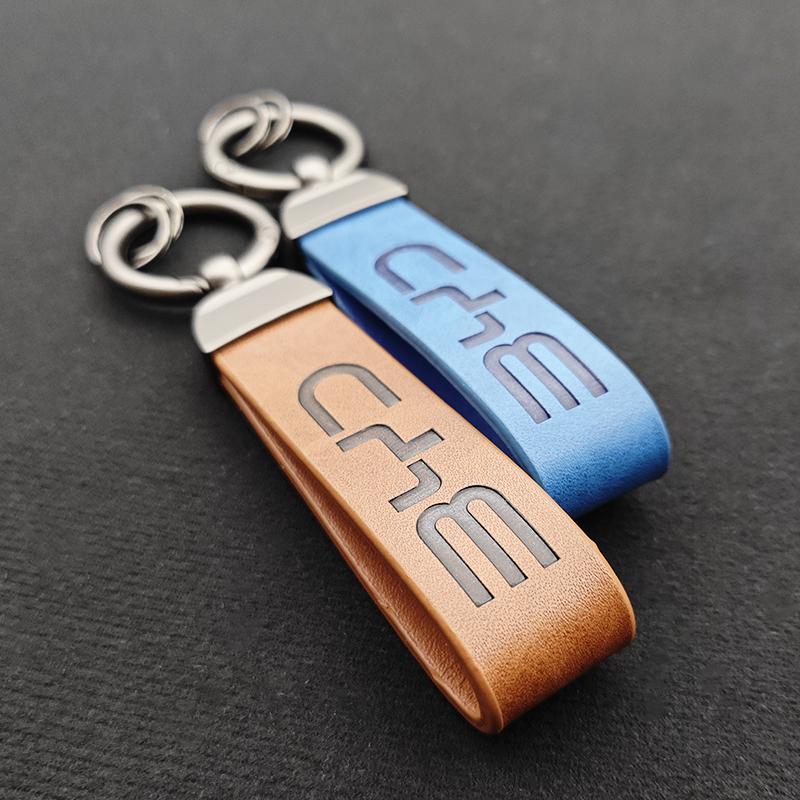 2025 Luxury Leather Car Keychain Logo BYD Key Rings Best Gift For BYD ATTO 3 SEAL U DOLPHIN U8 U9 HAN TANG Auto Accessories