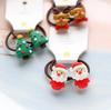 2021 Christmas Santa Claus Hair Ties & Headbands for Kids - Hair-Friendly Accessories