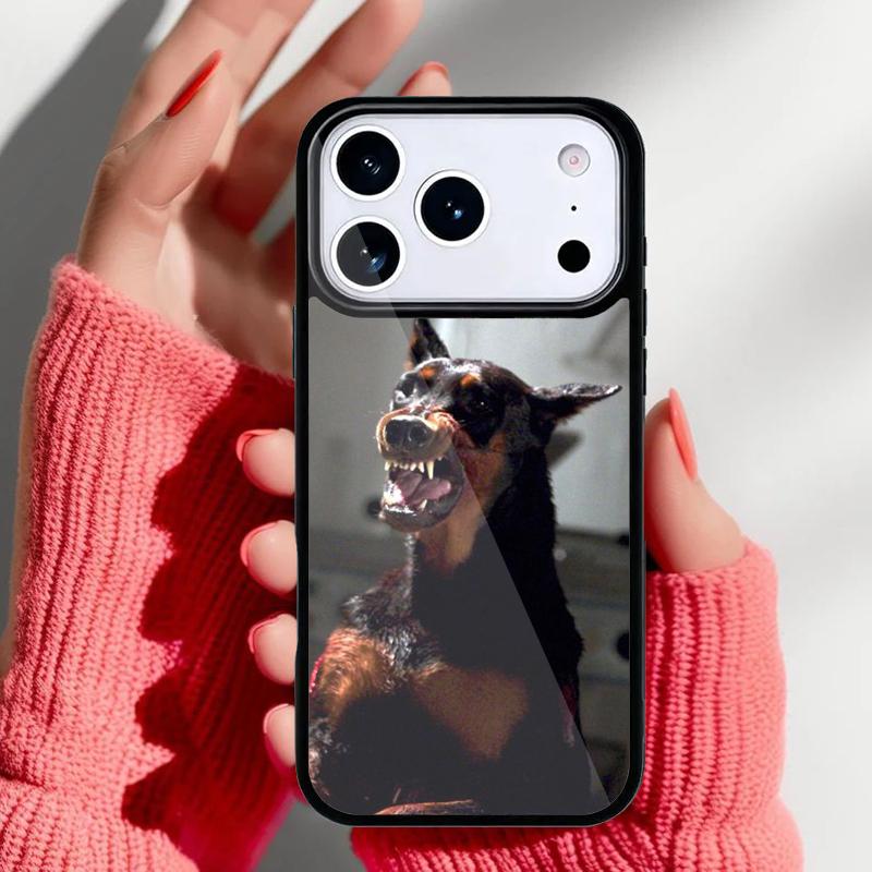 Doberman Dog Phone Case for iPhone 17 16 15 14 13 Pro Max Back Cover for 12 11 Pro Coque