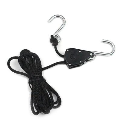 1/8 Inch Rope Ratchet YOYO Hanger For Grow Lights Adjustable Support   Hook