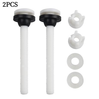 Nuts Toilet Seat Bolts Plastic Replacement Rubber Sturdy