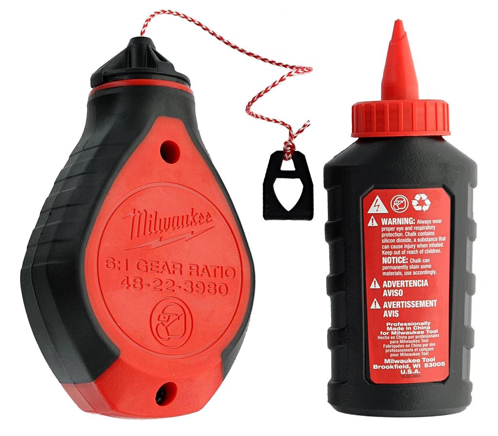 Milwaukee 100 Line Chalk Ft. (Red)