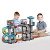 DIY Assemble Track Race Car Toy Fine Motor Skill Playset Vehicles for Child 62pcs