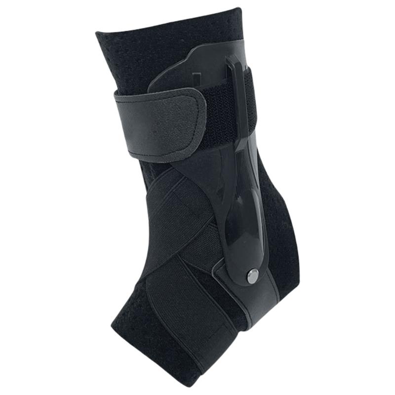 Ankle Support with Stabilizer Adjustable Ankle Brace Men Women Ankle Support Brace for Sprained Ankle,Injury Recovery чёрный