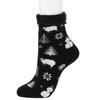 Atsugi Rilakawa Warm Forest Pattern Room Socks RRA5096 Fleece-Lined