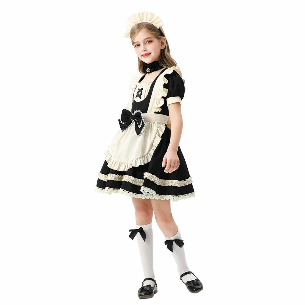 Maid Costume for Halloween Maid Kids Waitress Costume [monoii] Kids, Cosplay, Costume, Outfit,
