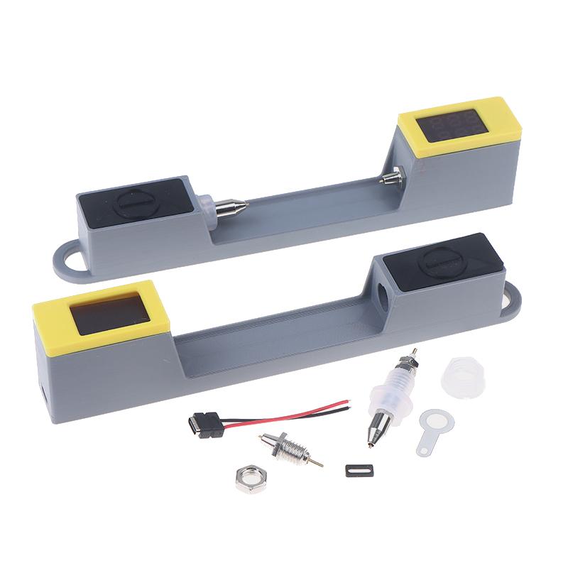 Tester de rezistență internă Vr452 DC 4-12V Afișaj digital dublu de 0,56 inci Tester de tensiune și rezistență internă a bateriei