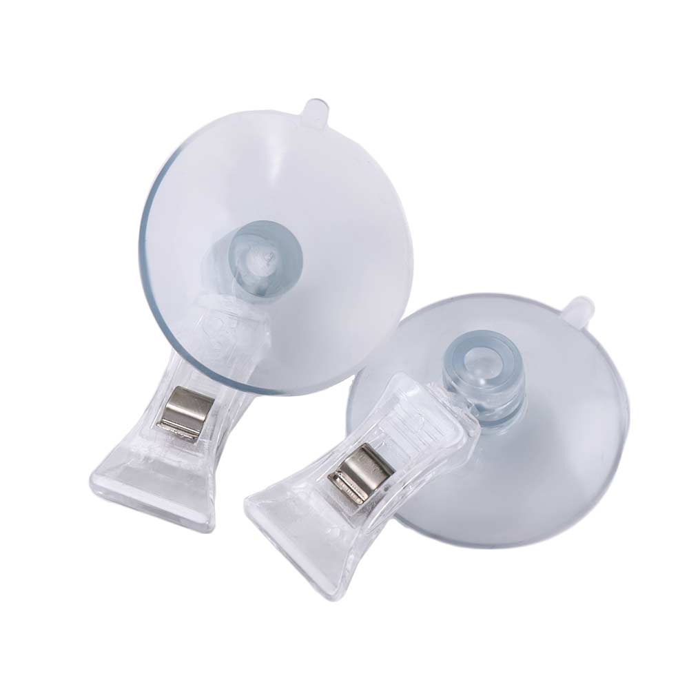 

Clamping Card Holder Door Window Auto Clip Sucker Clamp Auto Fasteners Fixing Clip Suction Cup Clip 2Pcs