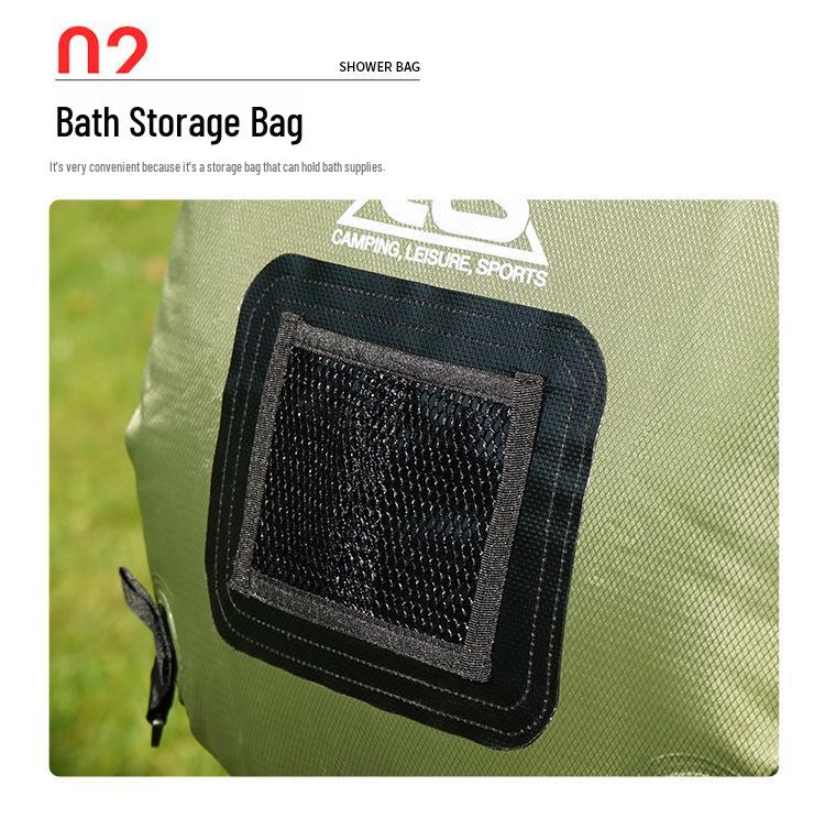 20L Solarbeheizte Campingdusche für Outdoor-Abenteuer