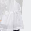 adidas Giacca con Cappuccio Stile Sportivo Donna Capispalla Bianco GP0658