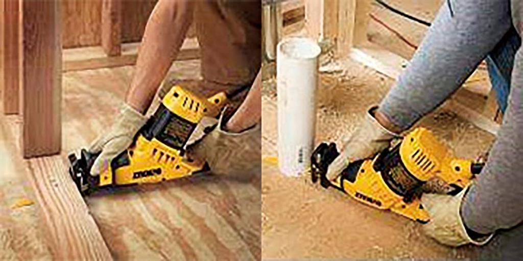 DeWalt Corded Reciprocating Power Cutting Compact Free DWE357K (DEWALT) Saw, Tool, Tool, Series, Angle, 4-Way Clamp, 100V,