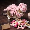 Dog Cat Dress Up Dark Dinosaur Skeleton Print Halloween Funny Pet Costume Small Medium Dogs Cats Clothes