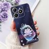4G Clear For Realme Note 60 Case RMX3933 Luxury Butterfly Love Flowers Cool Lion Painted Phone Case For Realme Note 60X RMX3938