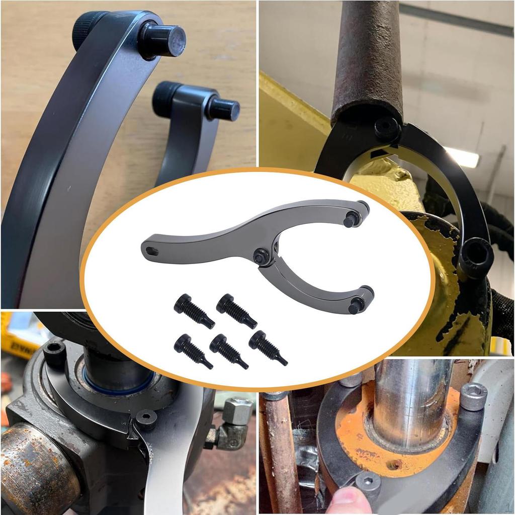 Gland Nut Wrench Hand Tool Accessories Durability Convenient Professional Excavators Repair Oil