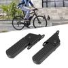 1 Pair Foldable Front Foot Pedals For Yadi Aima Harley U1 E-Bike Lightweight Aluminum Alloy Anti-Slip Cycling Pedals Accessories