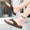 Fashion Summer casual men's slippers Breathable and Comfortable Luxury Style Outdoor leisure beach Street Plus Size Quality shoes