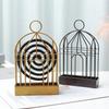 Summer Mosquito Coil Holder Nordic Style Birdcage Shape Summer Day Iron Mosquito Repellent Incenses Rack Plate Home Decoration