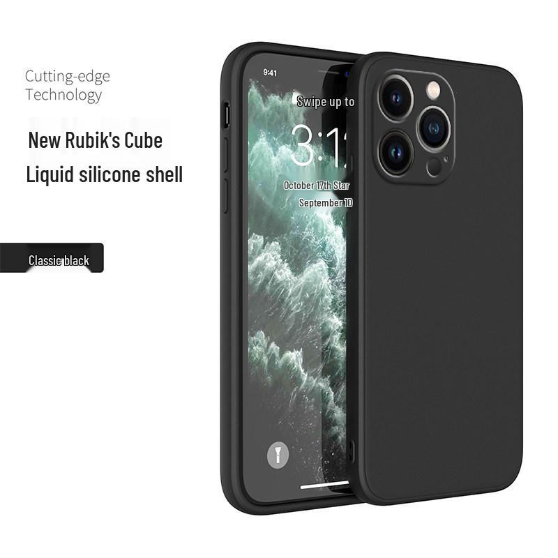 

Compatible Apple 16 Pro Max Liquid Silicone Case, Drop-Proof Protection for iPhone 15/14/13/12, Straight Edge Design. 15 Pro Max