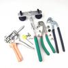 Ferramenta de reparo de bordas de para-lamas de carro Kit de reparo de amassados sem pintura Ferramentas de reparo de carroceria Alicate de aparar bordas de carro Ferramenta de pinça de furo plano Clipe