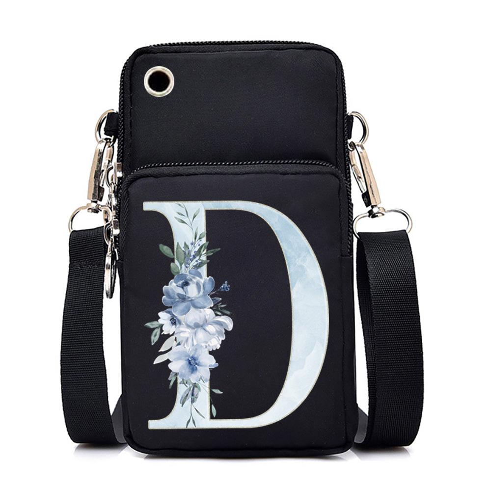 Letter Printing Go Out Portable Messenger Bag Shoulder Bag Men And Women Casual Simple