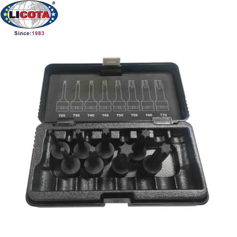 LICOTA USA Large 1/2" Hex Star Pneumatic Long Extension Socket A4MLT10