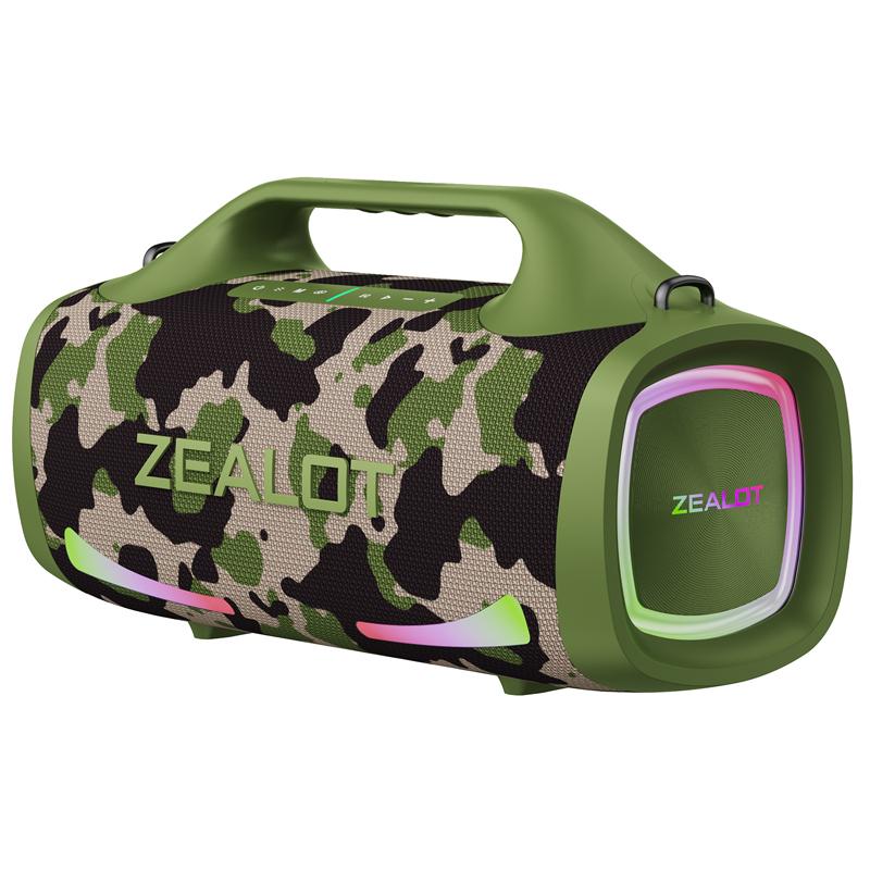 Portable Party Speaker 100W Power Large Battery Wireless Speaker Strong Bass Outdoor ZEALOT Speaker S79