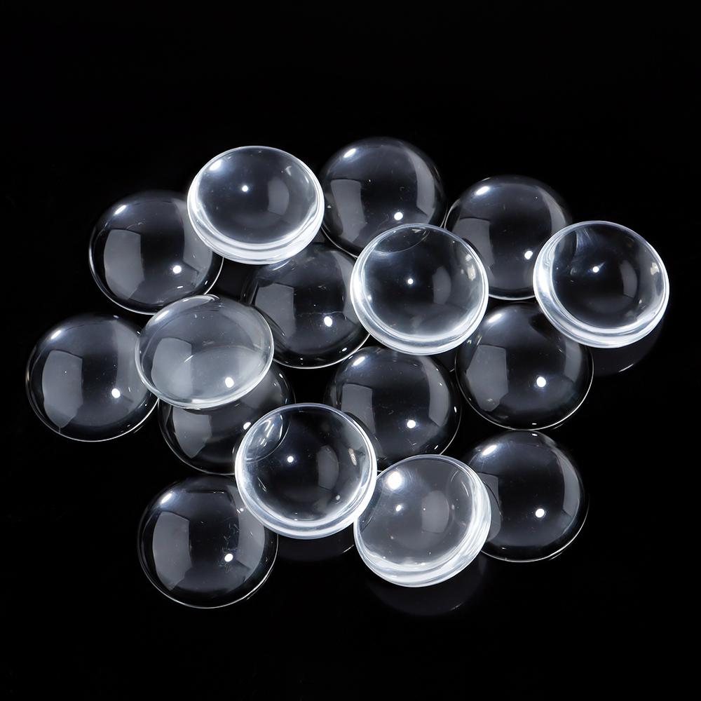 2-50 Stück Runde Flache Glascabochons 6/8/10/12/14/15/16/18/20/25/30/35/40mm Klare Glascabochons Cameo Für DIY Schmuckherstellung