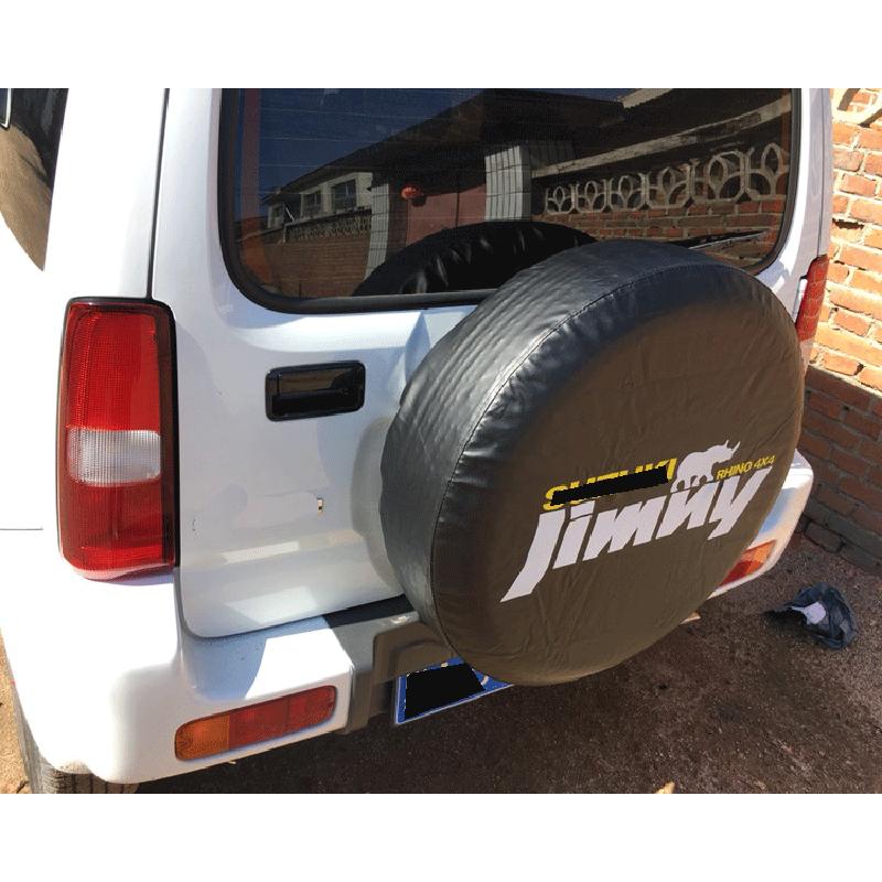 14" 15" Zoll 4WD 4x4 PU-Leder Ersatzradabdeckung Für Suzuki Jimny Auto Reifen Abdeckung Hülle Tasche Wasserdicht Staubdicht Zubehör