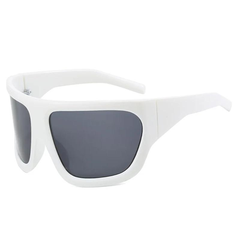 Extra Large Cycling Goggles Sunglasses UV400 Protection Street Fashion Punk Outdoor Hip-Hop Women Sunglasses