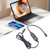 Type C To 5.5x2.5mm Voltage Regulation Cable USB C To DC5525 Power Cord Line Adjustable Voltage 5V-9V-12V-15V-20V 3A