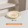 French Flower Ceramic Tableware Simple Cream Wind Bowl Set Household Rice Bowl Soup Bowl High Value Bowl