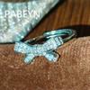 925 Sterling Silver Fashion Light Luxury Premium Bow Zircon Ring Birthday Party Anniversary Wedding Gifts