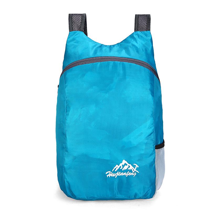 Foldable Water-Repellent Travel Backpack: Large Capacity Outdoor & School Bag for Men and Women