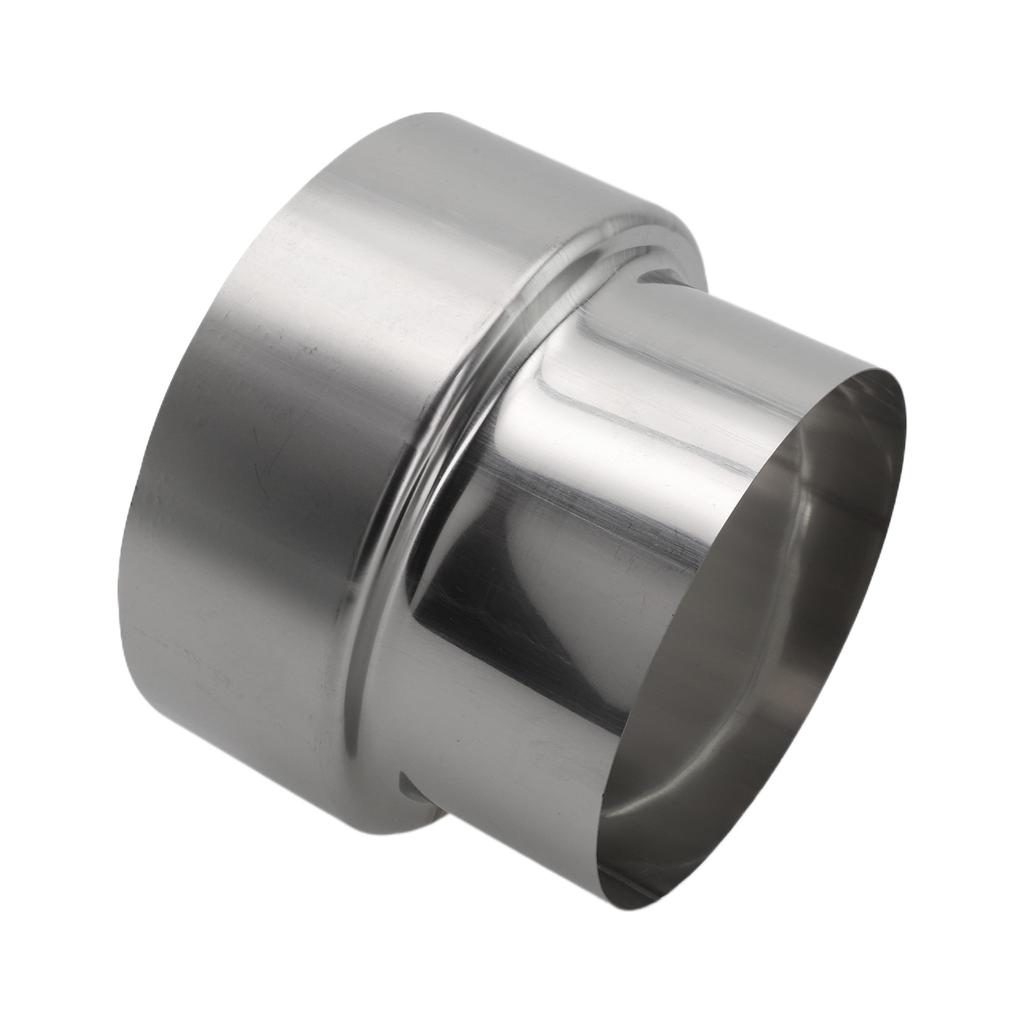 120mm To 100mm Stainless Steel Heat Resistant Chimney Reducer with Secure Seam for Stable and Efficient Ventilation