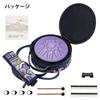 Tongue Drum Slit Drum 11 Notes 6 Inches with Storage Bag Musical Instrument Percussion Instrument Yoga Meditation Zen Prayer Sheet Music Included