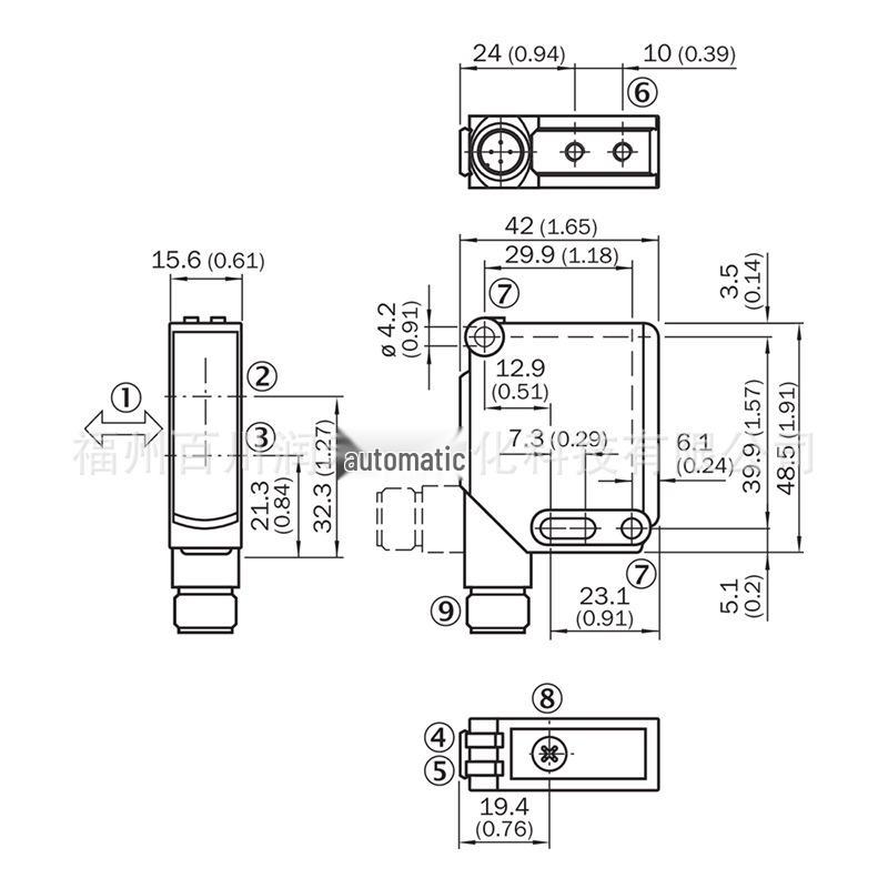 WTB12-3P1131 Sick Sensor: New Photoelectric Switch, In Stock WTB12-3P1131