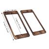 2PCS Wood Color Humbucker Pickup Frame Wood Double Coil Mounting Ring  For Guitarists And Luthiers