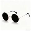 Retro Round Metal Sunglasses - Unisex Prince & Harry Potter Style, Perfect for Weddings