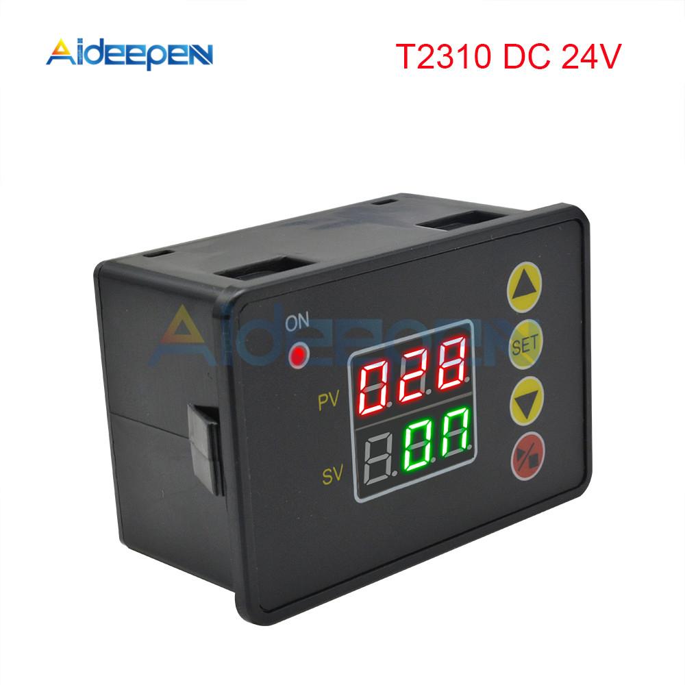 DC 12V 24V AC 110V 220V Digitaler Zyklus-Timer Verzögerungsrelais Platine Modul Mikrocomputer Zeitgeber Verzögerungsrelais Modul Schalter
