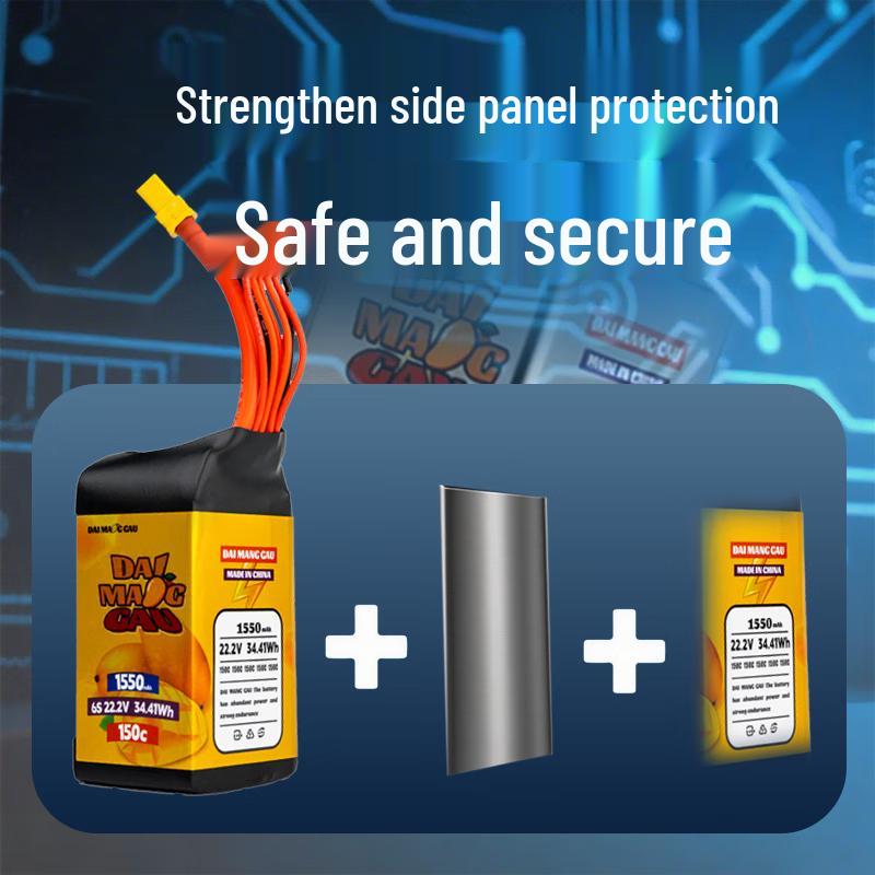 DAI WONG GAU Big Mango Series 6S 150C FPV Racing LiPo Battery