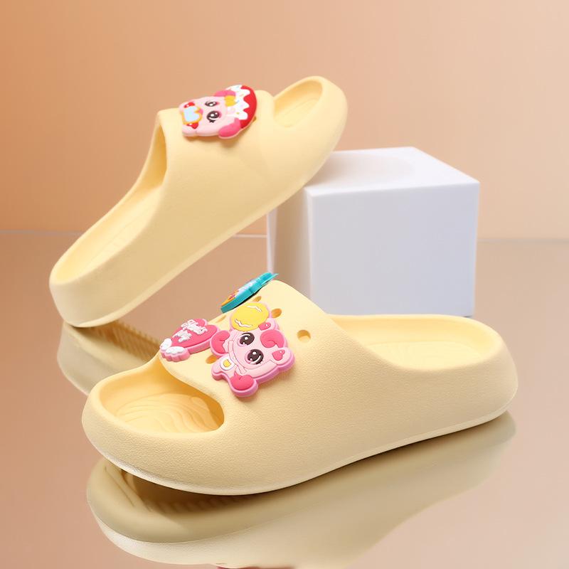 

Girls Summer Adorable Slippers With Slipresistant Eva Sole Perfect For Use Indoor 39/40 жовтий
