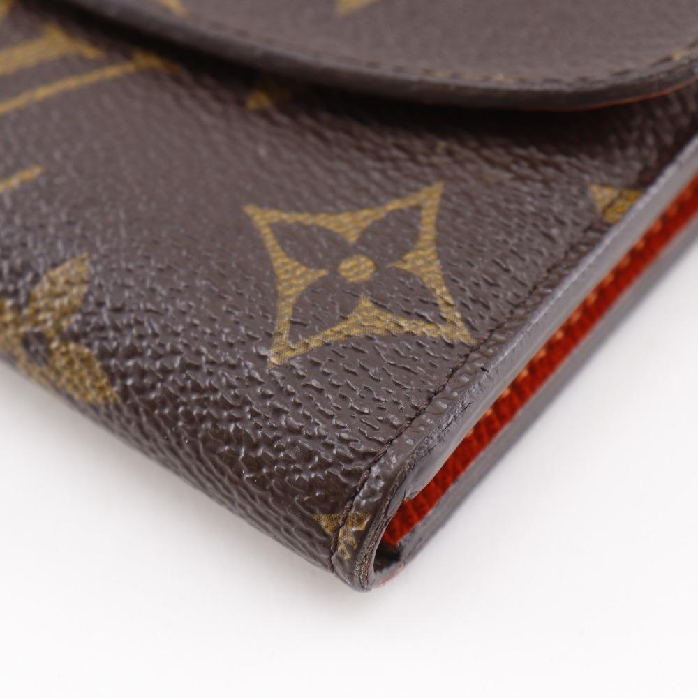 LOUIS VUITTON Emily Purse M62011 Brown / orange Monogram canvas Women Used