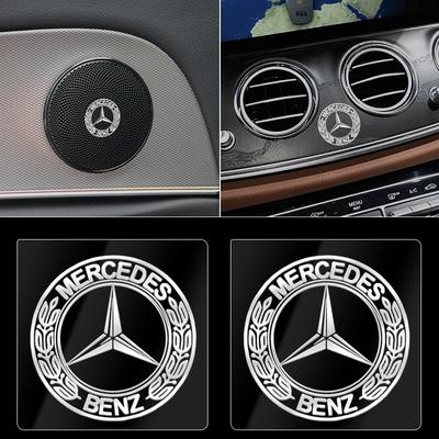 1 pz Metallo Styling Auto Emblema Auto Adesivo Per Mercedes Benz W212 W213 W205 AMG W177 V177 W247 W176 GLA GLC X253 W166 Articoli Auto
