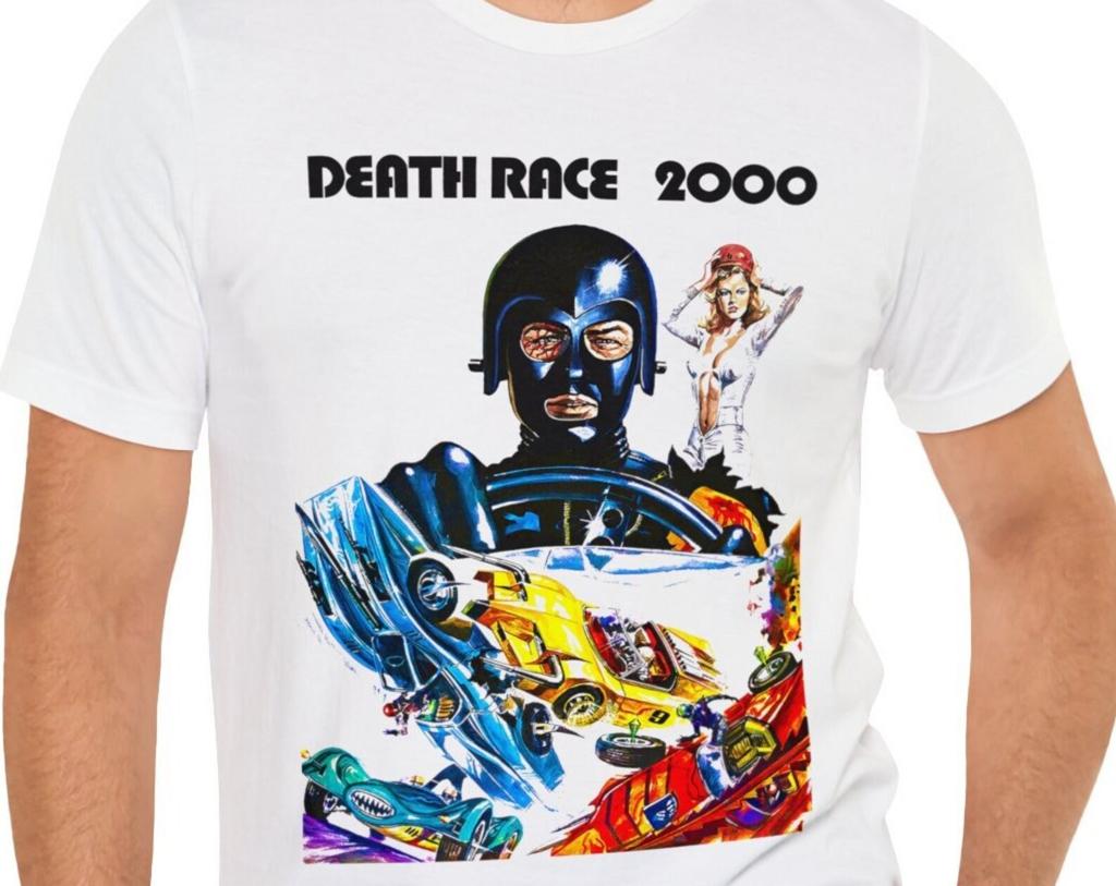 Death Race 2000 T-Shirt Short Sleeve Movie Tee