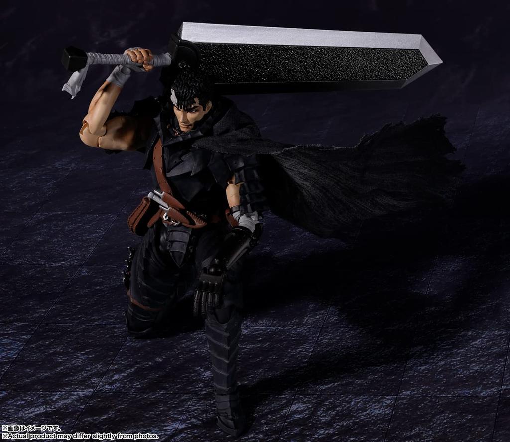 TAMASHII NATIONS S.H.Figuarts Berserk Guts (Berserker Armor) Approximately 160mm ABS & PVC & Fabric Painted Movable Figure