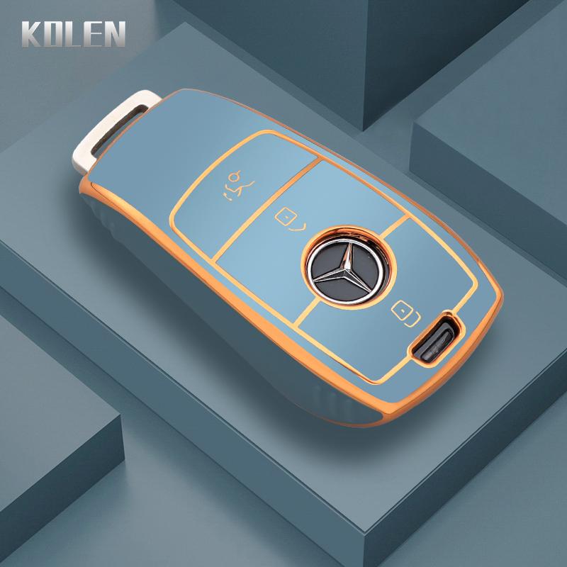 TPU Car Key Case Cover Shell for Mercedes Benz W204 W205 W206 W212 W213 W221 W222 W223 W463 A C E S Class GLA GLE GLC GLK GLS